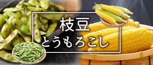 枝豆とうもろこし特集