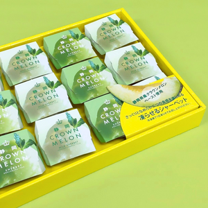 【限定特価】静岡県産　クラウンメロンシャーベットギフト　有限会社片岡食品