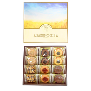 【限定特価】ベイクドクッキー12個入り　中山製菓株式会社