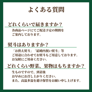 〈ギフト〉
山梨県産明野ファームセット