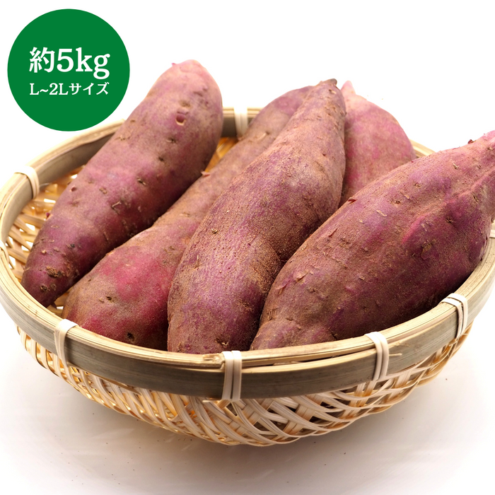 茨城県産他
紅はるか　約5kg(L～2Lサイズ)