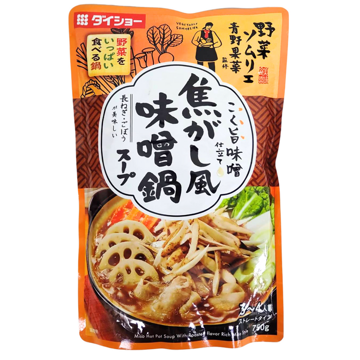 ダイショー 
焦がし風みそ鍋スープ 750ml