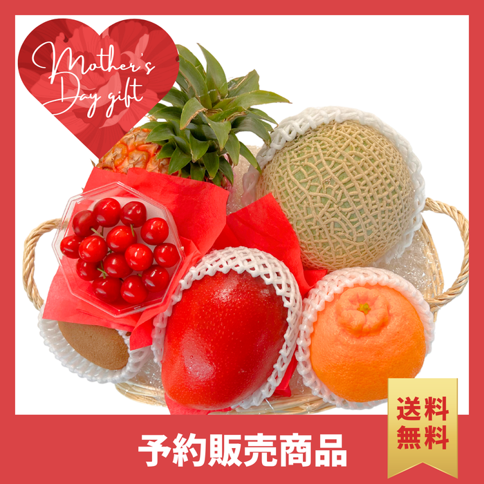 〈母の日ギフト〉
母の日フルーツ「贅果」【フルーツバスケット】