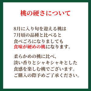 【早割】春日居の桃6玉詰め山梨県産【特秀】〈お中元〉