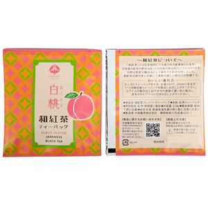 〈ギフト〉旬の桃(大玉)と和紅茶のギフト