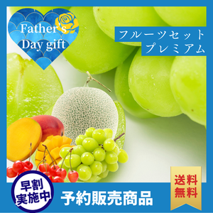 【早割】父の日フルーツセットプレミアム〈父の日ギフト〉
