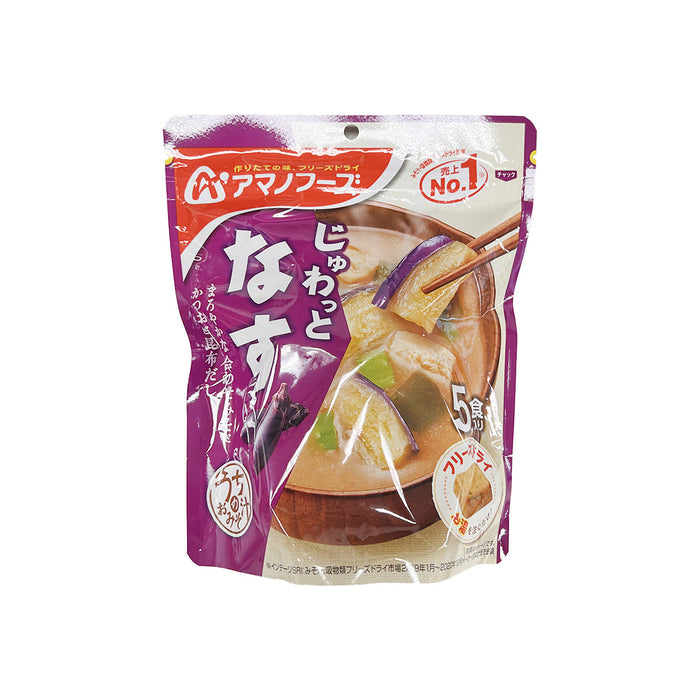 アマノフーズ うちのおみそ汁 なす5食入