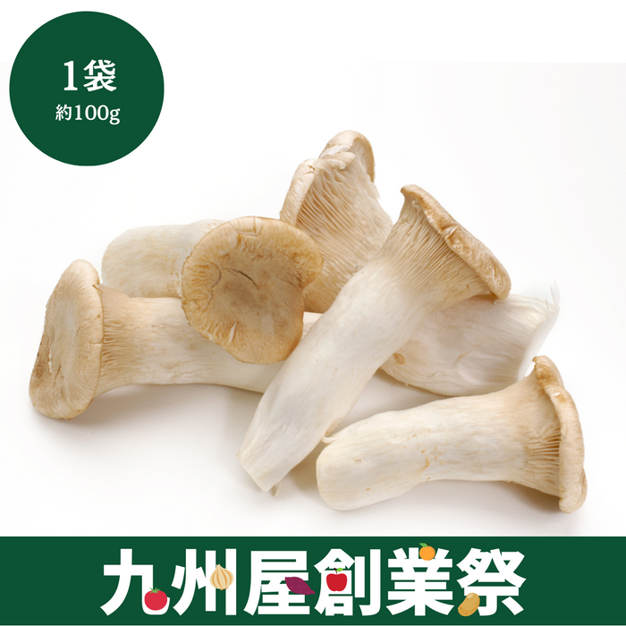 ＜九州屋創業祭＞長野県産他　エリンギ　1袋（約100g）