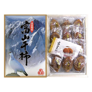 〈お歳暮〉富山県産 富山干柿 化粧箱（3L～4Lサイズ、箱込み約400g）