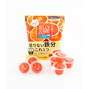 JELLY&ME 
鉄分 ブラッドオレンジゼリー　21g×7個入【栄養機能食品】【入荷次第発送】