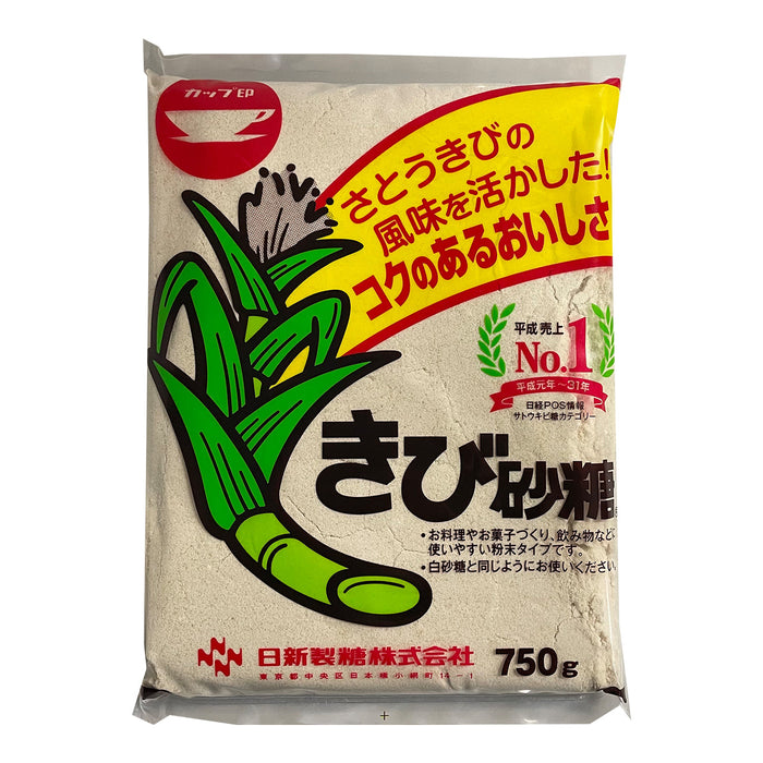 日新製糖きび砂糖750g