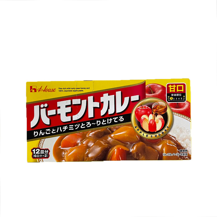 ハウス食品
 バーモントカレー 甘口
 230g